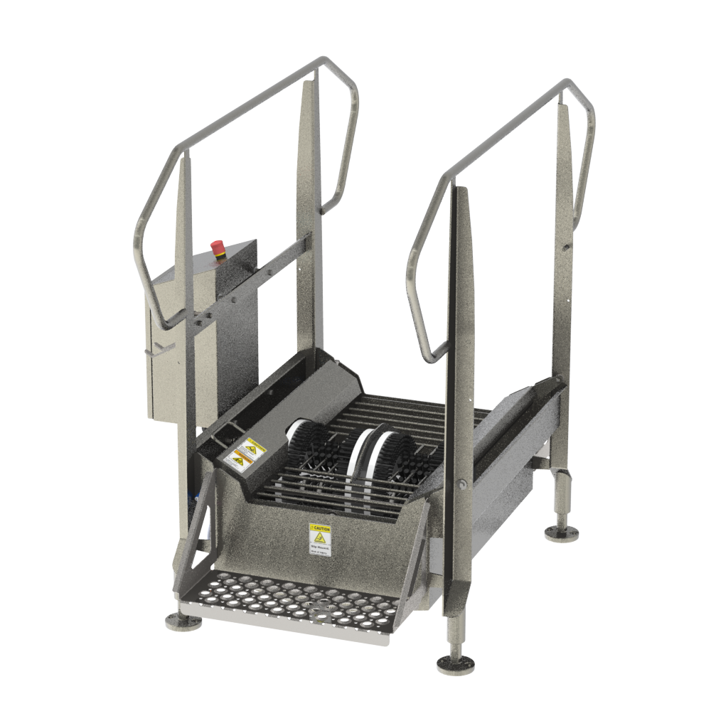 Step up your sanitation hygiene game BLX industrial boot scrubbers